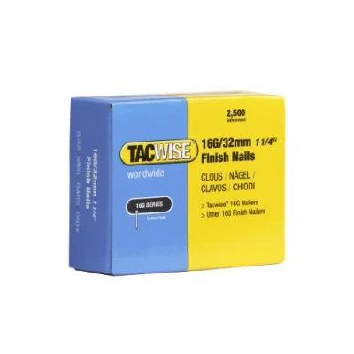 Immagine di Tacwise 0294 Chiodi di Finitura Galvanizzati Tipo 16G / 32 mm, Confezione da 2500