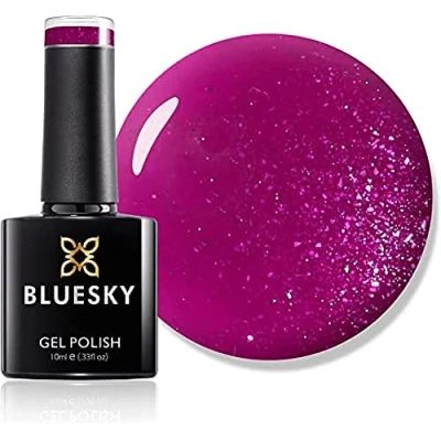 Immagine di Bluesky Smalto Per Unghie Gel, Bright Light, A23, Rosa, Neon, Bagliore (Per Lampade Uv E Led) 10 Ml