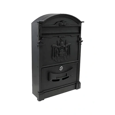 Immagine di Kippen 10005CN Cassetta Postale Modello REGIUS. Colore Antracite, Dimensioni: 410x260x90 mm.