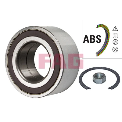 Immagine di FAG 713 6400 20 Kit cuscinetto ruota La foto corrisponde al volume di fornitura 82,50 LANCIA: Phedra, CITROËN: C8, FIAT: Ulysse II