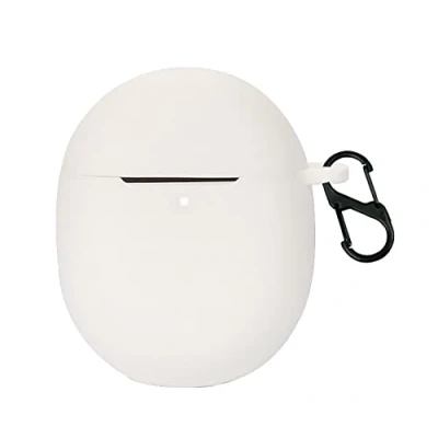 Immagine di GIOPUEY Cover Compatibile con Google Pixel Buds Pro/Buds Pro 2, Cilicone Custodia, Ultrasottile Case Cover, Antiurto, Resistente ai Graffi Bianco