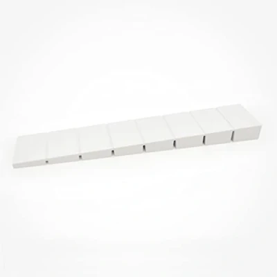 Immagine di 100 x sossai® Cunei per mobili/Cunei di arresto/Cunei compensazione in plastica con punti rottura teorici integrati MKB Color : Bianco