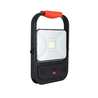 Immagine di Xanlite PR10WR Proiettore ricaricabile con luce a LED, colore: rosso/nero, Metallo/plastica, rosso, 20 W watts 230 volts