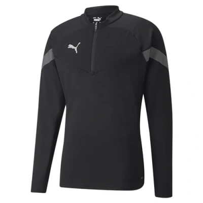 Immagine di Puma Teamsport Textil Teamfinal Training Maglietta a manica lunga, Uomo, Taglia: Medium, Schwarzgrausilber