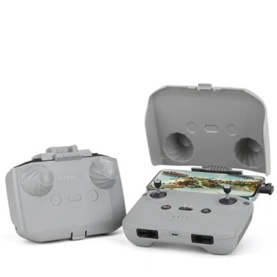 Immagine di MotuTech 2 in 1 Protezione e Paraluce Angolare Regolabile per DJI RC N2 N1 Telecomando Mini 4 Pro/Air 3 / Pro/Mini Mavic Pro