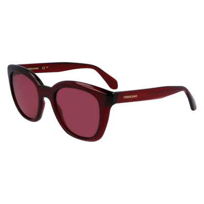 Immagine di Ferragamo Unisex Occhiali da sole, Taglia: One Size, Transparent red