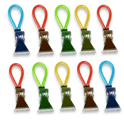 Immagine di all around24 Appendini per asciugamani, clip ganci, passanti, set di clip, presine, strofinacci, graffette, (10 pezzi)
