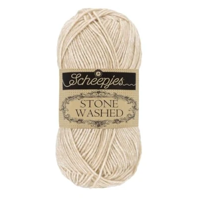 Immagine di Scheepjes Stone Washed Cotone Filato, 78% 22% Acrilico, 831 Axinite, 1x50g