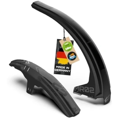 Immagine di unleazhed Parafanghi per MTB MR02 e M02 Bundle Made In Germany materiale riciclato