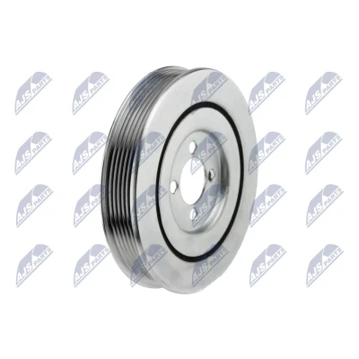 Immagine di NTY RKP FT 002 Puleggia Albero Motore 165mm FIAT: Grande Punto Hatchback, Doblo II Van / Station Wagon, Panda OPEL: Corsa D Hatchback