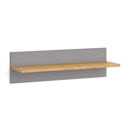 Immagine di VitaliSpa Scaffale a muro per bambini Malia, Grigio, 70 x 20 cm