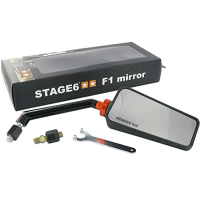 Immagine di Specchio Stage6 F1, destra, M8, Carbon (Matt)