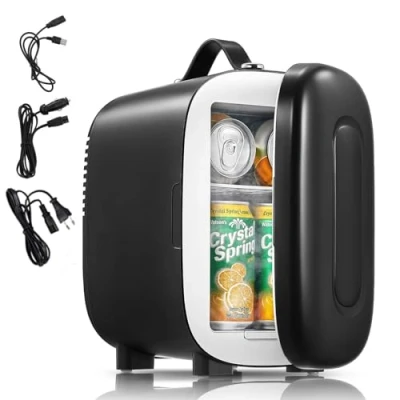 Immagine di FOHERE Mini Frigo 2 in 1, Frigorifero Portatile da 5 Litri