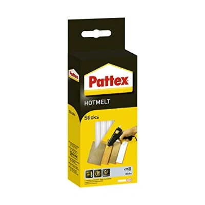 Immagine di Pattex PTK56 Stick colla a caldo 11 mm 200 Trasparente 500 g 25 pz.
