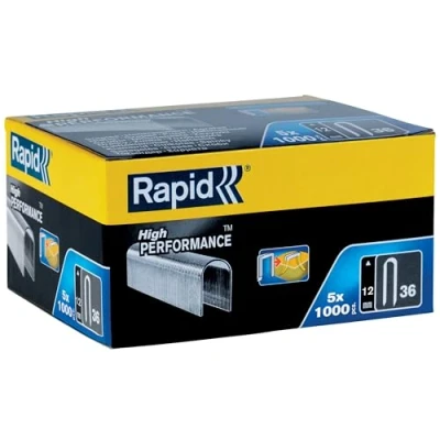 Immagine di Rapid 11885110 Punti per Aggraffatrici Manuali, Multicolore, 12mm