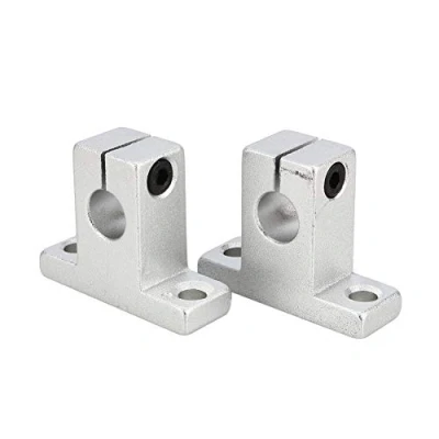 Immagine di 10mm Supporto per asta lineare SK10 2Pcs guida albero verticale asse