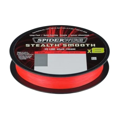 Immagine di Spiderwire Stealth Smooth8 Code Red 300 m