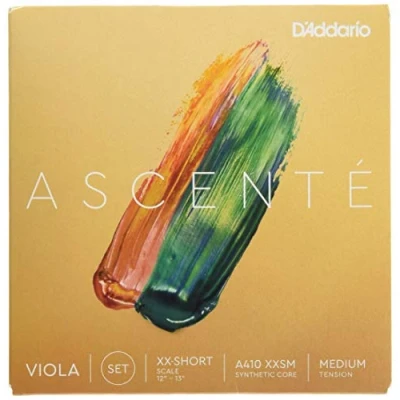 Immagine di D&#039;Addario Ascenté Corde per viola, scala extra corta, tensione media