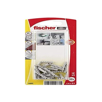 Immagine di fischer tasselli per calcestruzzo, parete 4x20, 30 pezzi