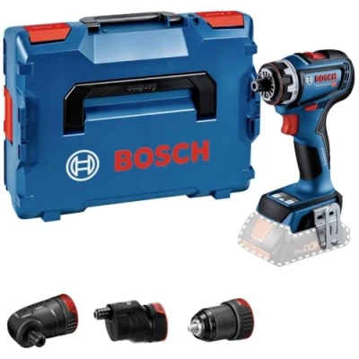 Immagine di Bosch Professional GSR 18V 90 FC 06019K6203 Trapano avvitatore a batteria 18 V Li Ion senza batteria, caricatore, incl. valigia