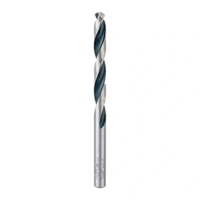 Immagine di Bosch Accessories 2608577243 HSS PointTeQ (7,5 x 69 109 mm) Set da 10 Pezzi di Punte Elicoidali per Trapano Metallo, Acciaio, Fusione o Plastica, Grigio (Argento), Ø 7.5 mm