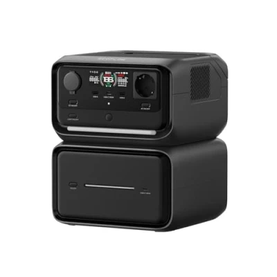 Immagine di EcoFlow RIVER 3 Max Plus (RIVER &amp; EB600) Centrale elettrica portatile Batteria LFP 858Wh, uscita 1200W,