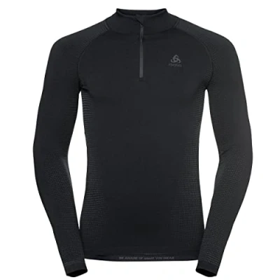 Immagine di Odlo Uomo Maglia funzionale a maniche lunghe con zip PERFORMANCE WARM ECO