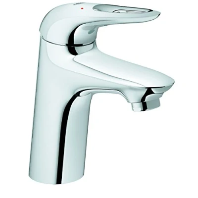 Immagine di Grohe 32468003 Eurostyle New, Miscelatore Monocomando per Lavabo, Leva Aperta, Cromo, Taglia S