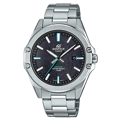Immagine di Casio Orologio Analogico al Quarzo Uomo con Cinturino in Acciaio Inossidabile EFR S107D 1AVUEF