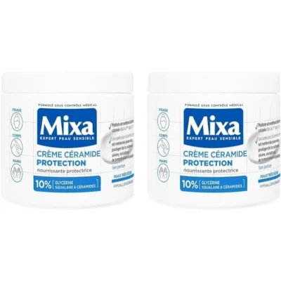 Immagine di Mixa Crema Ceramide Protezione 400 ml Set di 2