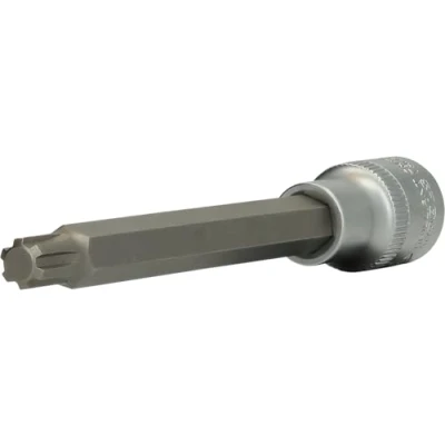 Immagine di BRILLIANT TOOLS BT022741 Bussola a inserto RIBE 1/2&quot;, lunga 140 mm, M9 [Powered by KS TOOLS]