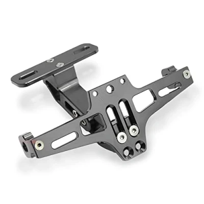 Immagine di Universale Porta Targa Supporti per Targhe Posteriore Z650 Z750 Z800 Z1000 Z900 Z300 Z250/MT 01 MT 03 07 09 10 TMAX 530 500 YZF R1 R3 R6 R25 R125 (Titanio)