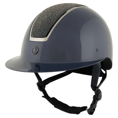 Immagine di BR casco da equitazione Omega Glamorous Shiny 52 / 54 Marina Militare