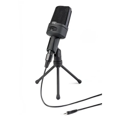 Immagine di Tie Studio Broadcast Mic verticale Microfono per PC Tipo di trasmissione (dettaglio):Cablato incl. cavo, stativo