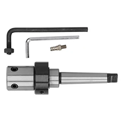 Immagine di Mandrino per trapano MT2 19,05 mm, cono Morse albero, guida con raffreddamento interno MTR8, adattatore R8, albero fresa anulare, utensile industriale