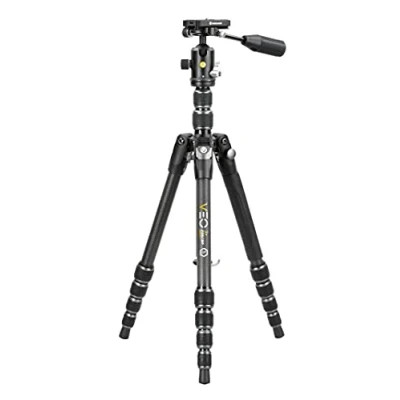 Immagine di Vanguard Veo 3T 235CBP Treppiede da viaggio in carbonio con testa a sfera
