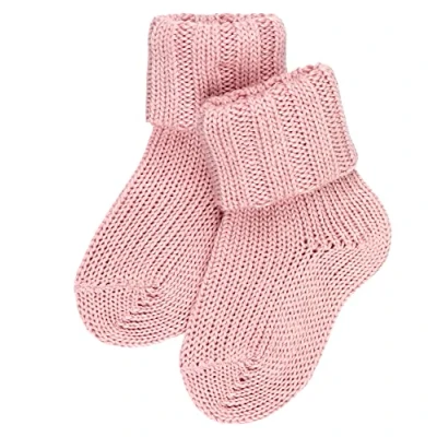Immagine di FALKE Flausch B So lana cotone tinta unita 1 paio, Calzini Unisex Bimbi 0 24, Rosa Thulit 8663, 80 92