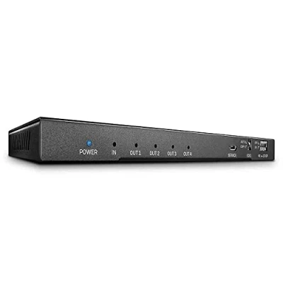 Immagine di Lindy Splitter HDMI 2.0 18G con Audio, 4 Porte