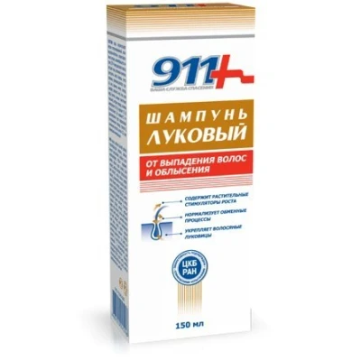 Immagine di 911 Onion shampoo evita la perdita di capelli &amp; favorisce Regrowing Bald Patches