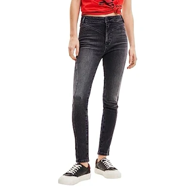 Immagine di Jeans slim Desigual Estrasburgo Nero IT 40