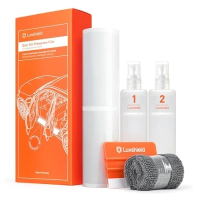 Immagine di Luxshield Battitacco Auto Antigraffio Pellicola per X1 3 (III) U11 I 2022 2024 Protezione Accessori Tuning Portiera Trasparente Lucido