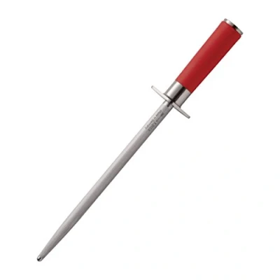 Immagine di F. Dick Acciaino, Red Spirit (Lama Da 25 Cm, Taglio Standard, Manico Di Materiale Sintetico Pregiato, 65Hrc) 76543302, Rosso