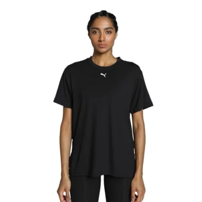 Immagine di Puma Cloudspun Tshirt con stampa, Donna, Taglia: Large, Black