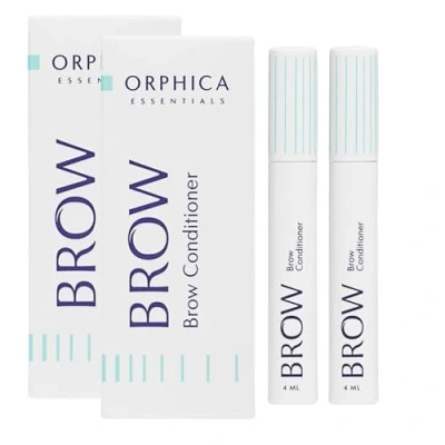Immagine di Orphica Brow Balsamo Sopracciglia 2 x 4 ml Cresce Sopracciglie, Siero Crescita e Densità per una Rapida Popolate Dermatologicamente