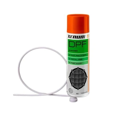 Immagine di XENUM DPF Cleaner 400 ml Detergente FAP + ugello iniezione Sbocco filtro antiparticolato Rif: 4274400