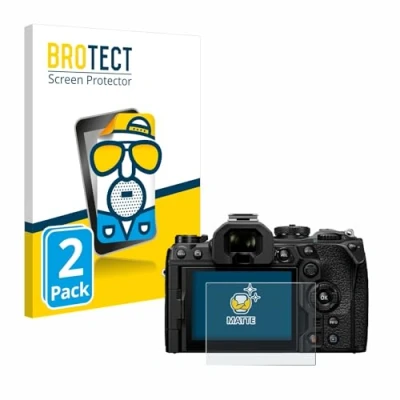 Immagine di brotect Pellicola Protettiva Opaca per Olympus OM System 1 Mark II Anti Riflesso (2 Pezzi)