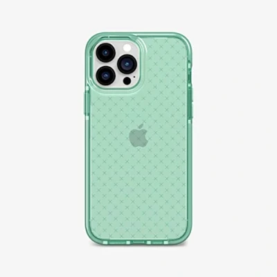 Immagine di tech21 Evo Check Custodia protettiva per iPhone 13 Pro Max con protezione multi goccia da 4,9 m, colore: Verde