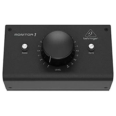Immagine di BEHRINGER MONITOR1 CONTROLLER VOLUME PASSIVO PER MONITOR DA STUDIO COLORE NERO