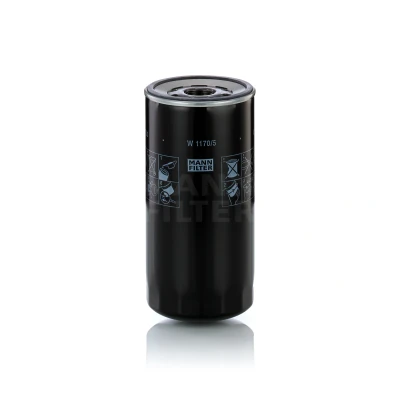Immagine di MANN FILTER W 1170/5 Filtro olio M 30 X 2 con due valvole blocco arretramento ad avvitamento
