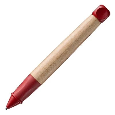 Immagine di Lamy abc red matita meccanica per principianti, adatta ai bambini, con impugnatura ergonomica e legno d&#039;acero robusto ricambio M 44 a tratto fine 1,4 mm incluso